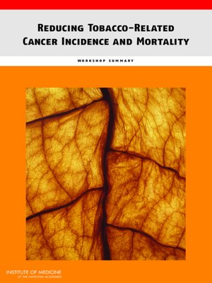 cover image of Reducing Tobacco-Related Cancer Incidence and Mortality